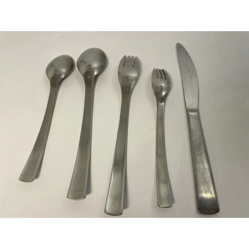 Ikea stainless steel steel flatware (5 piece set)